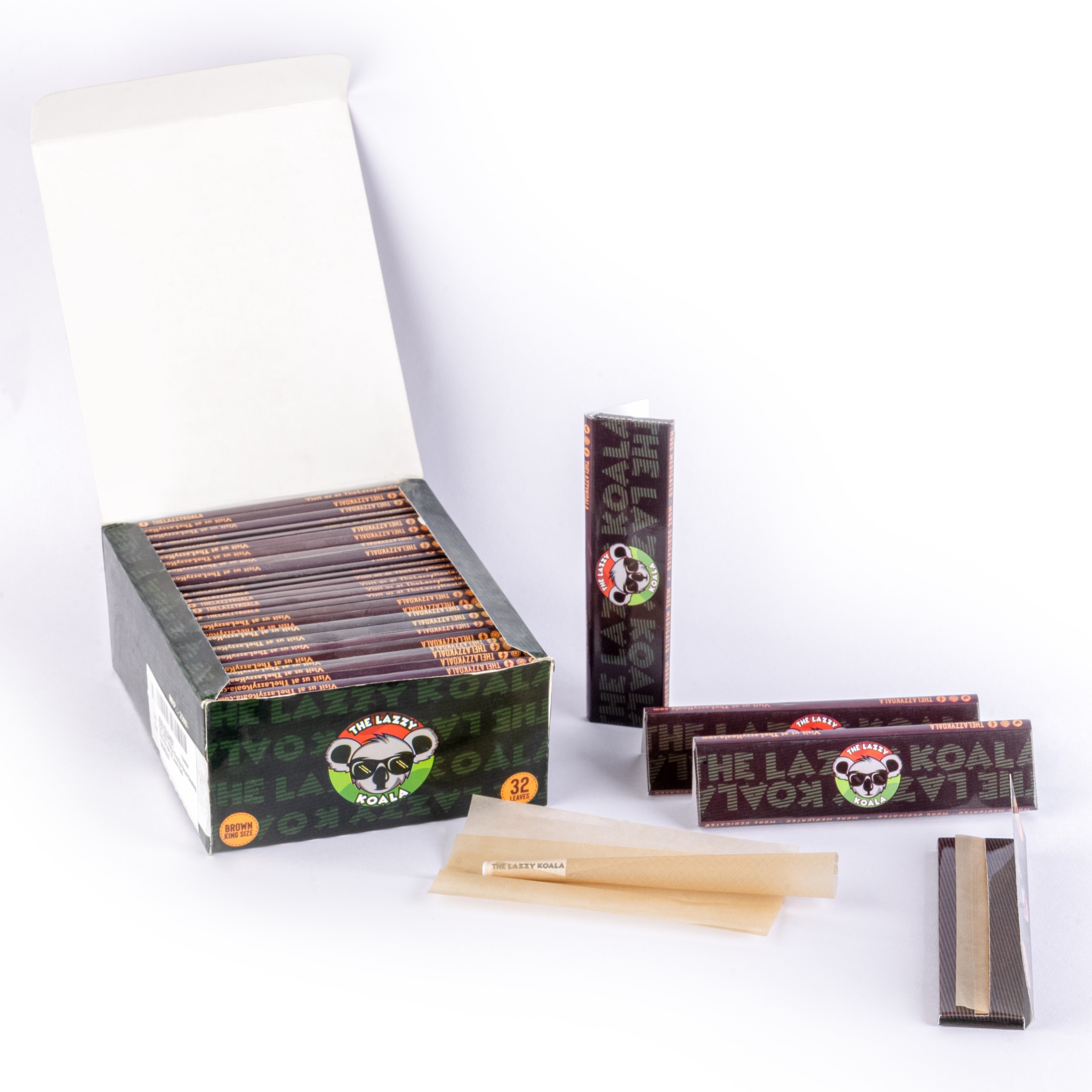 Lazzy Koala Hemp Brown Papers
