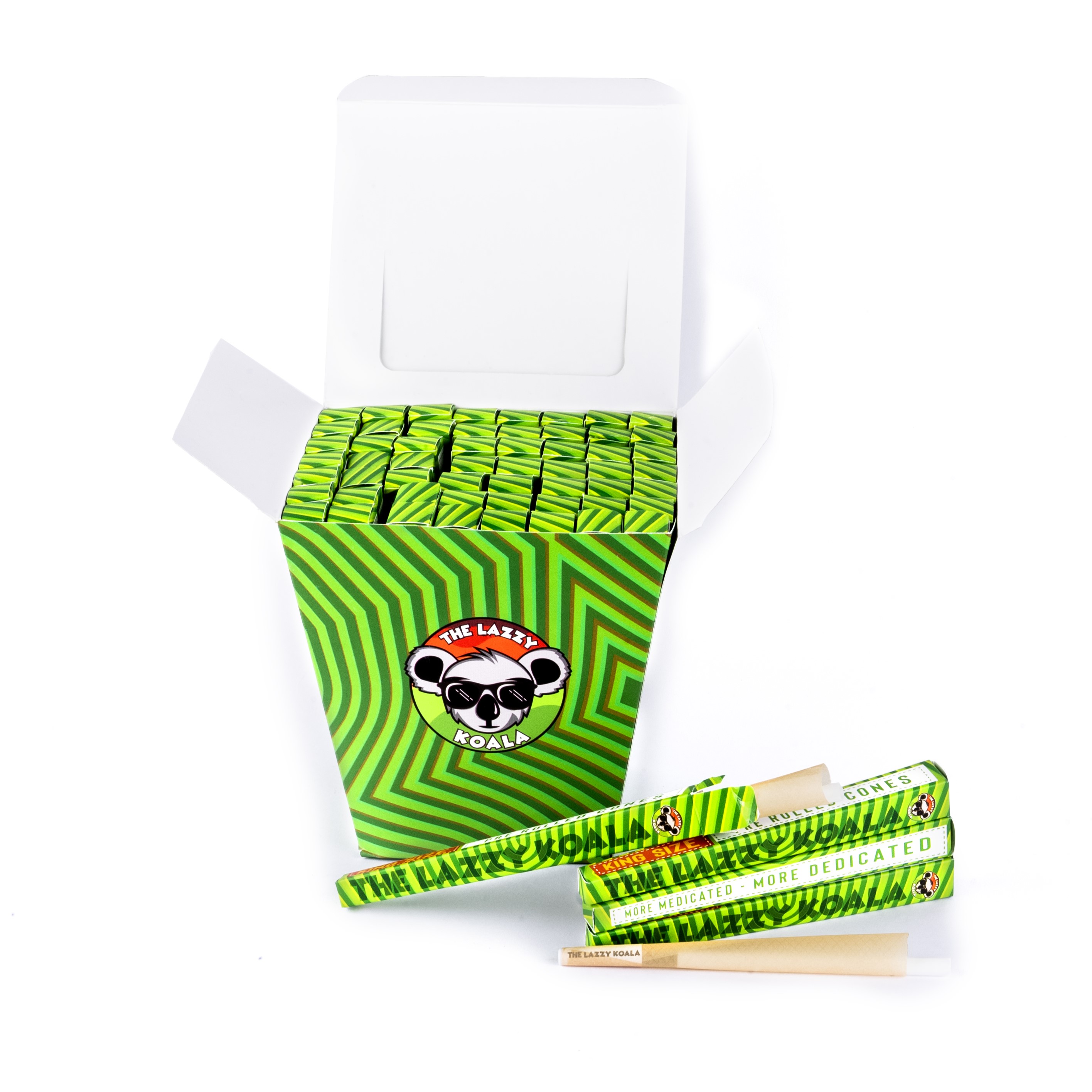 The Lazzy Koala Pre-rolled Cones Box